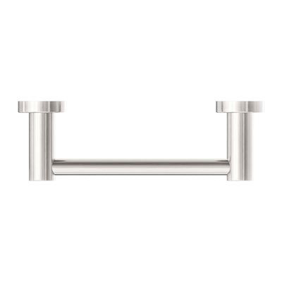 NERO MECCA NON-HEATED HAND TOWEL RAIL 230MM BRUSHED NICKEL