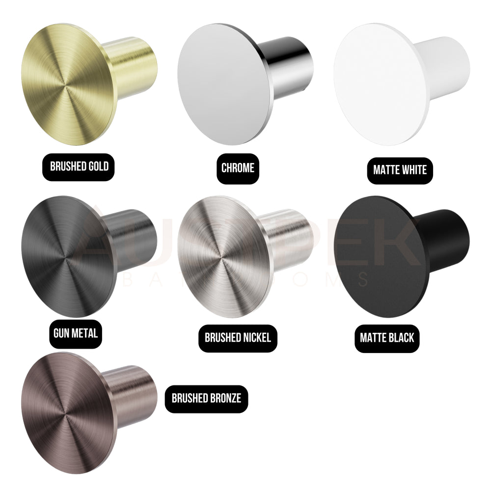 NERO MECCA ROBE HOOK II BRUSHED GOLD