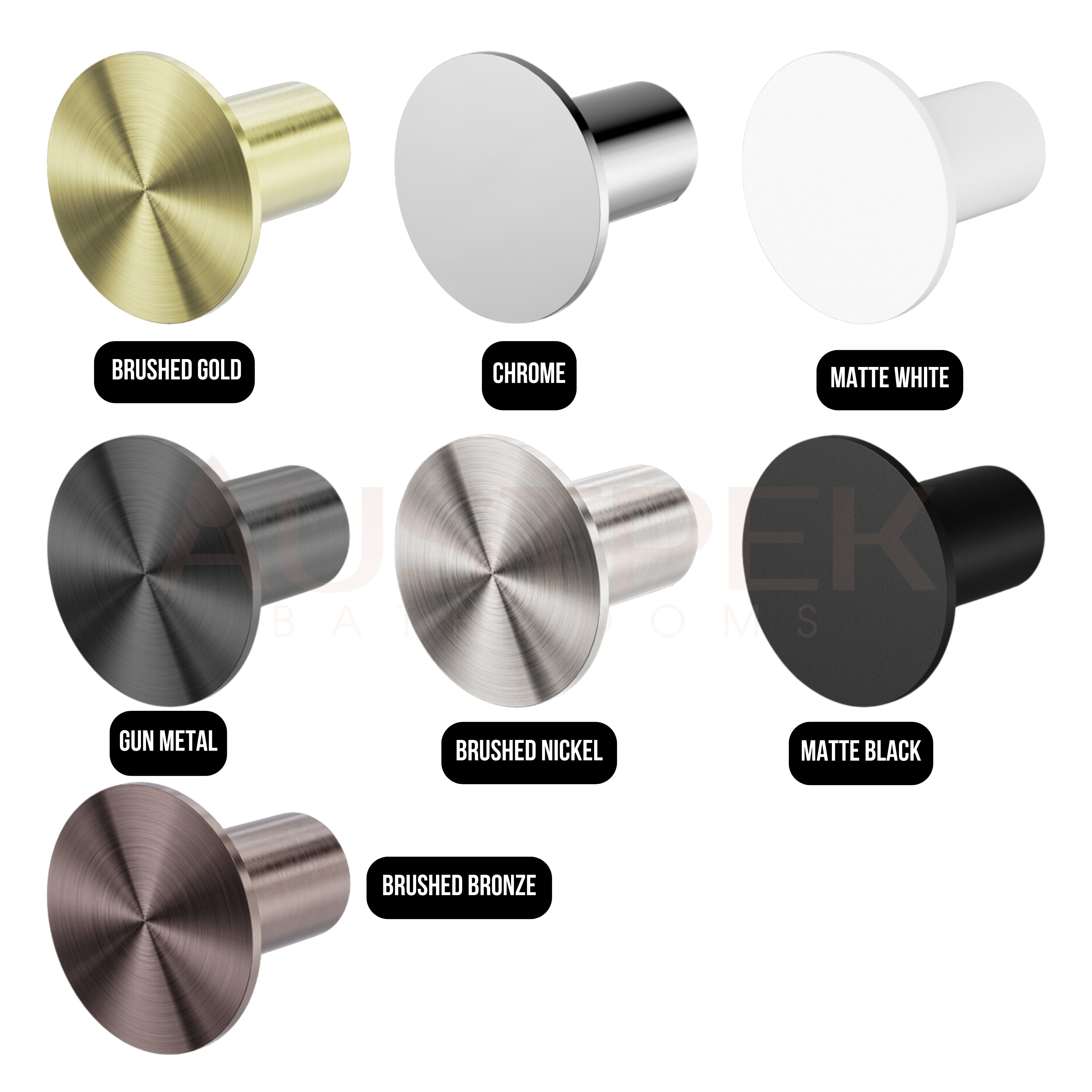 NERO MECCA ROBE HOOK II BRUSHED NICKEL