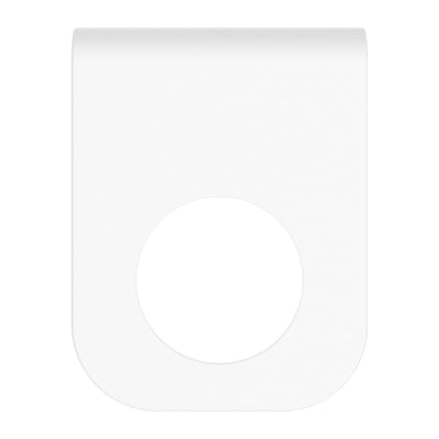 NERO MECCA SOAP BOTTLE HOLDER MATTE WHITE