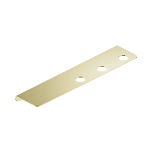 Nero Mecca Triple Soap Bottle Holder With Shelf Brushed Gold