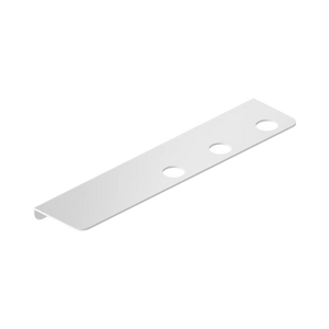Nero Mecca Triple Soap Bottle Holder With Shelf Matte White