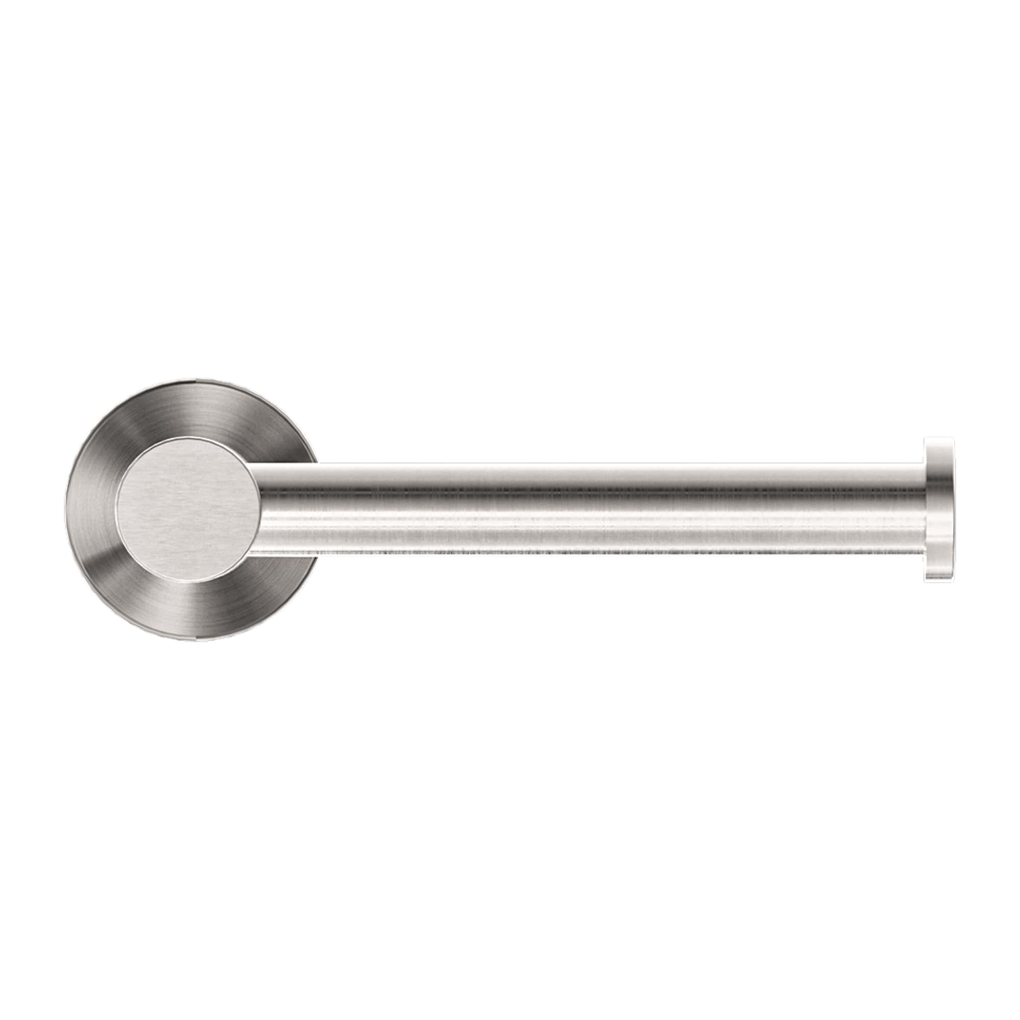 NERO MECCA TOILET ROLL HOLDER 150MM BRUSHED NICKEL