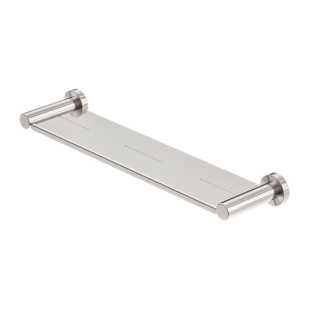 NERO MECCA METAL SHOWER SHELF BRUSHED NICKEL