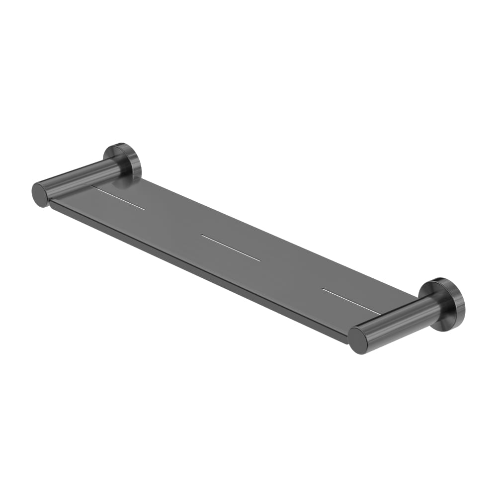 NERO MECCA METAL SHOWER SHELF GUN METAL