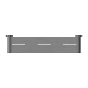 NERO MECCA METAL SHOWER SHELF GUN METAL
