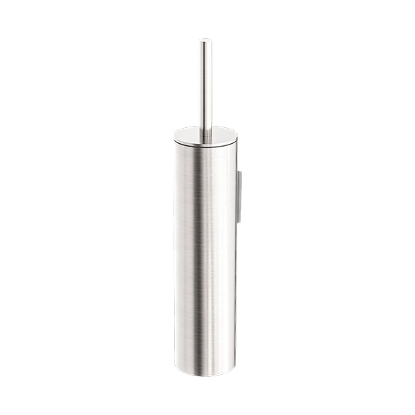 NERO MECCA TOILET BRUSH HOLDER BRUSHED NICKEL