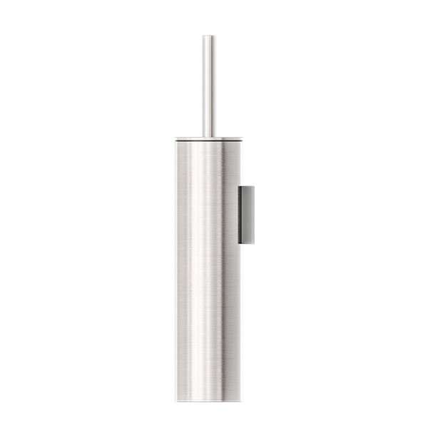 NERO MECCA TOILET BRUSH HOLDER BRUSHED NICKEL