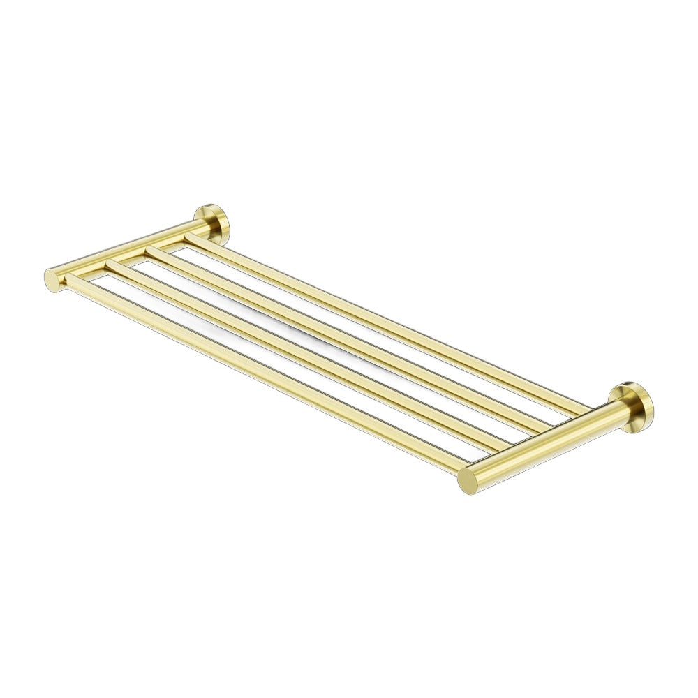 NERO MECCA TOWEL RACK BRUSHED GOLD