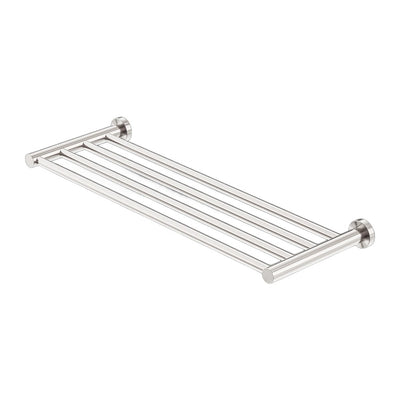 NERO MECCA TOWEL RACK BRUSHED NICKEL