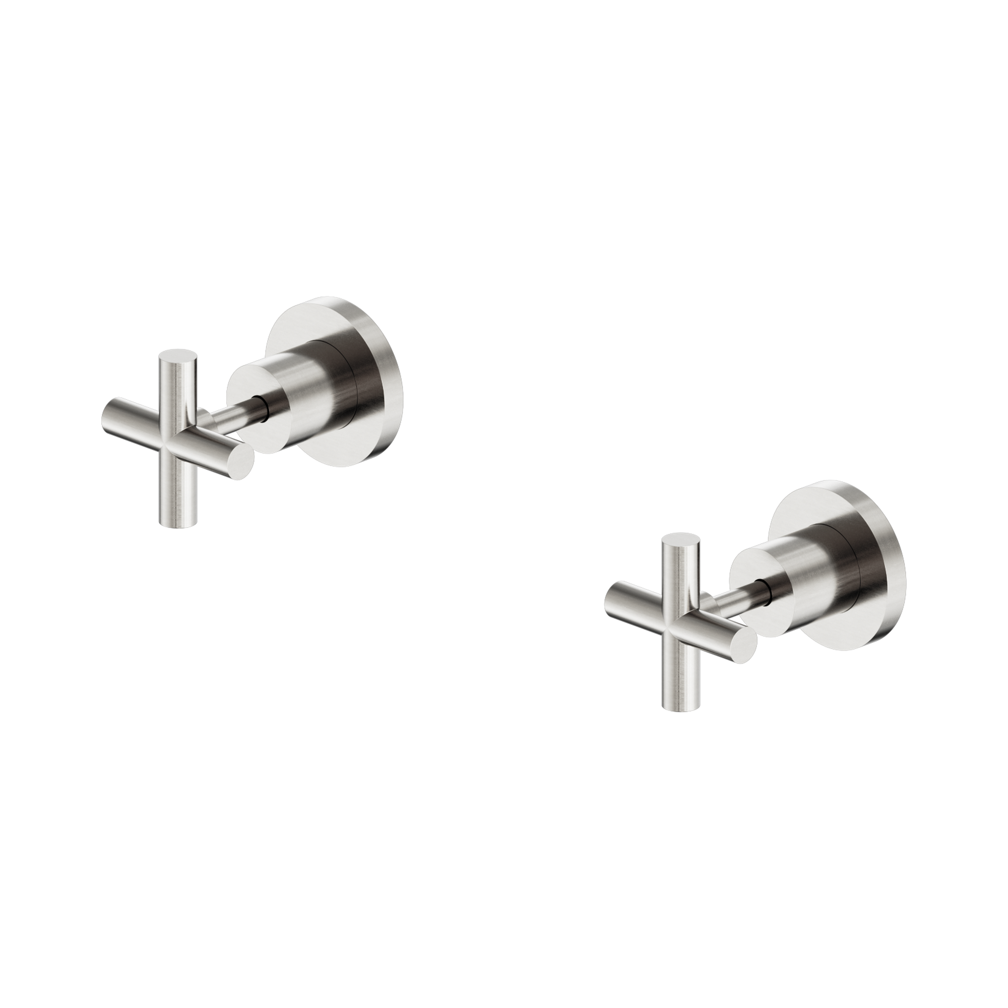 NERO X PLUS LEAD FREE WALL TOPS ASSEMBLY BRUSHED NICKEL