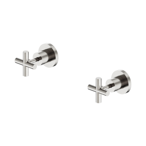 NERO X PLUS WALL TOPS ASSEMBLY BRUSHED NICKEL