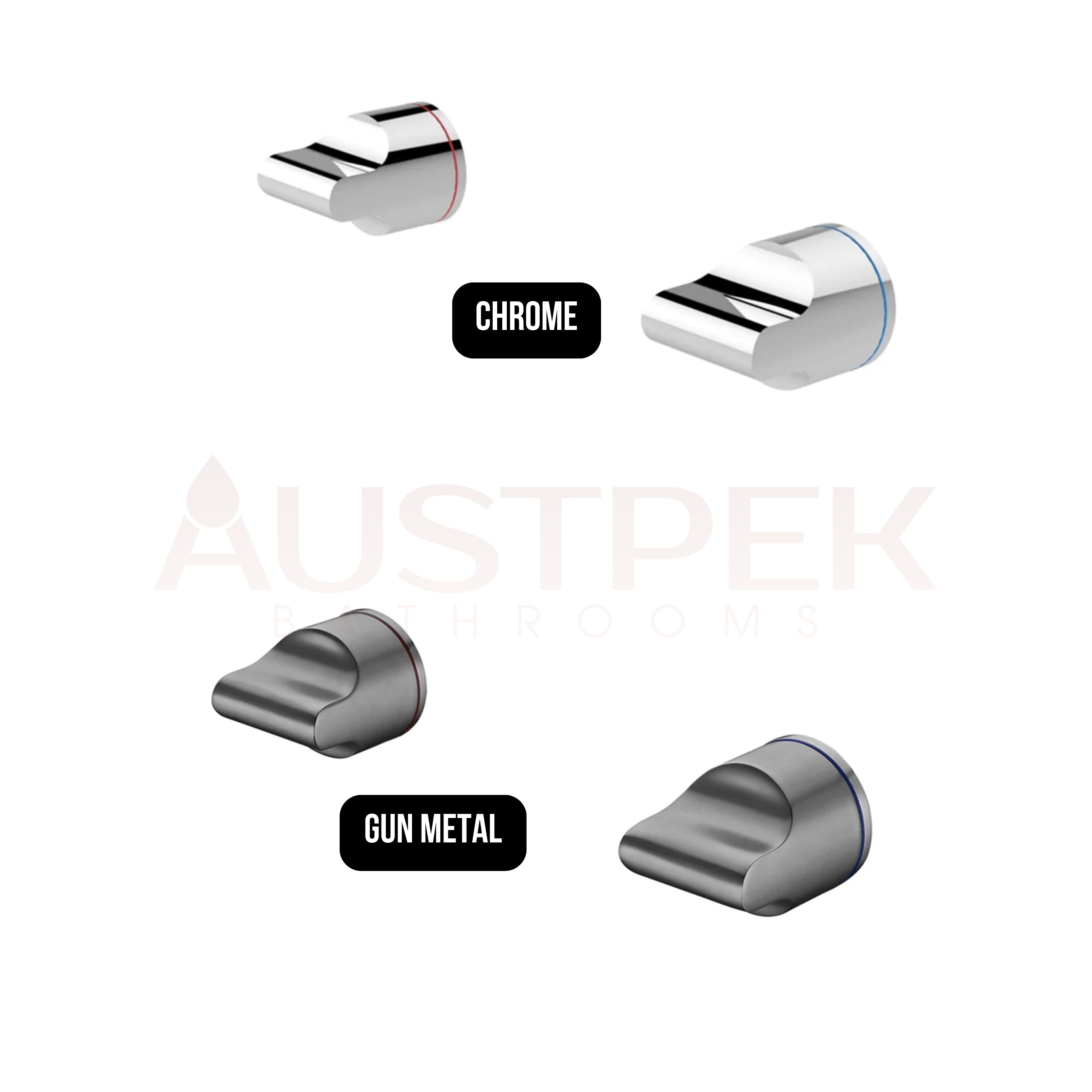 NERO PEARL WALL TOP ASSEMBLIES GUN METAL