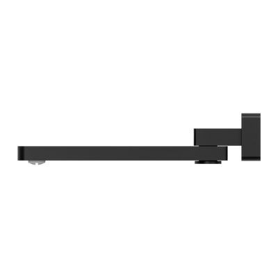 NERO CELIA SWIVEL BATH SPOUT 259MM MATTE BLACK