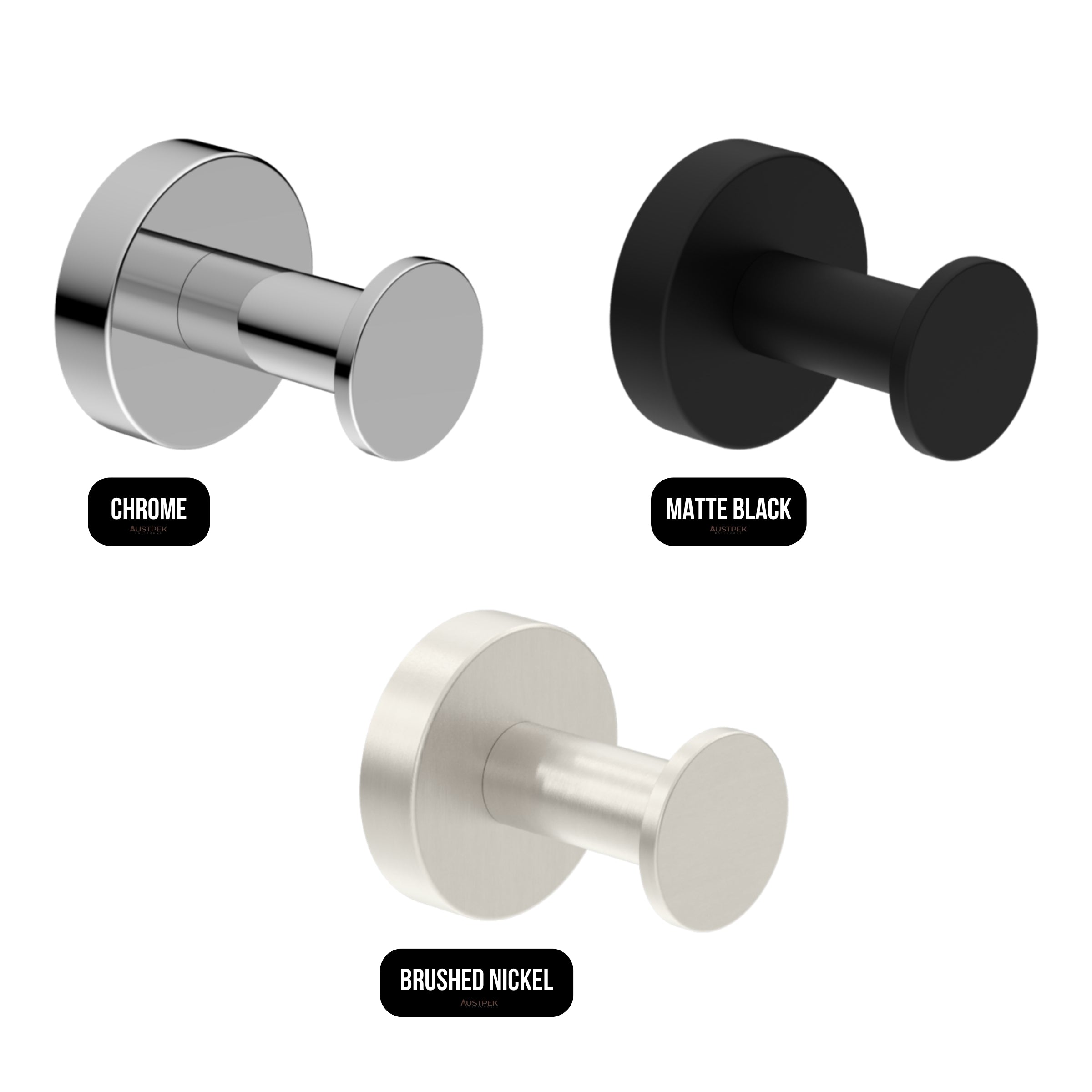 NERO CLASSIC ROBE HOOK CHROME
