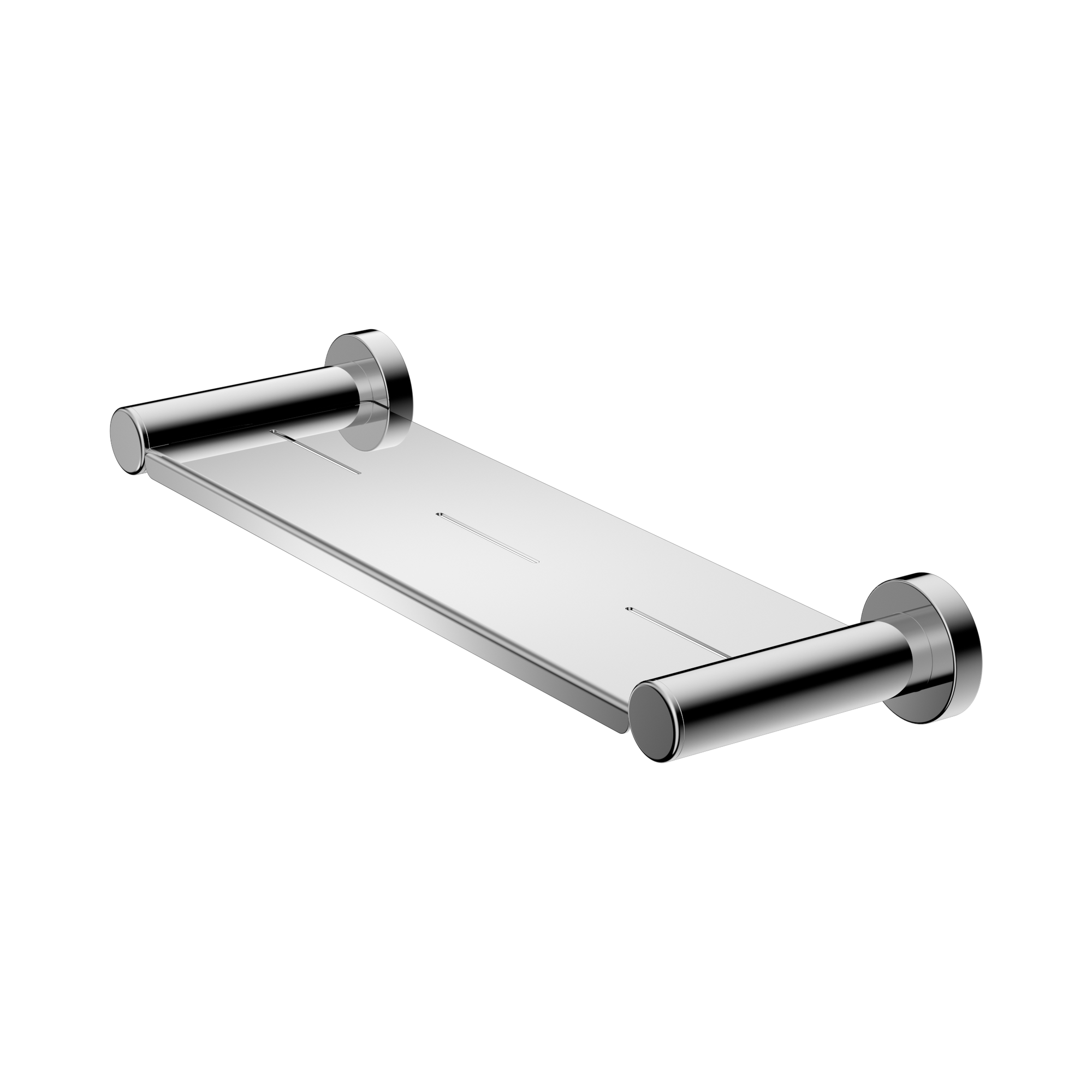 NERO DOLCE II METAL SHOWER SHELF 366MM CHROME