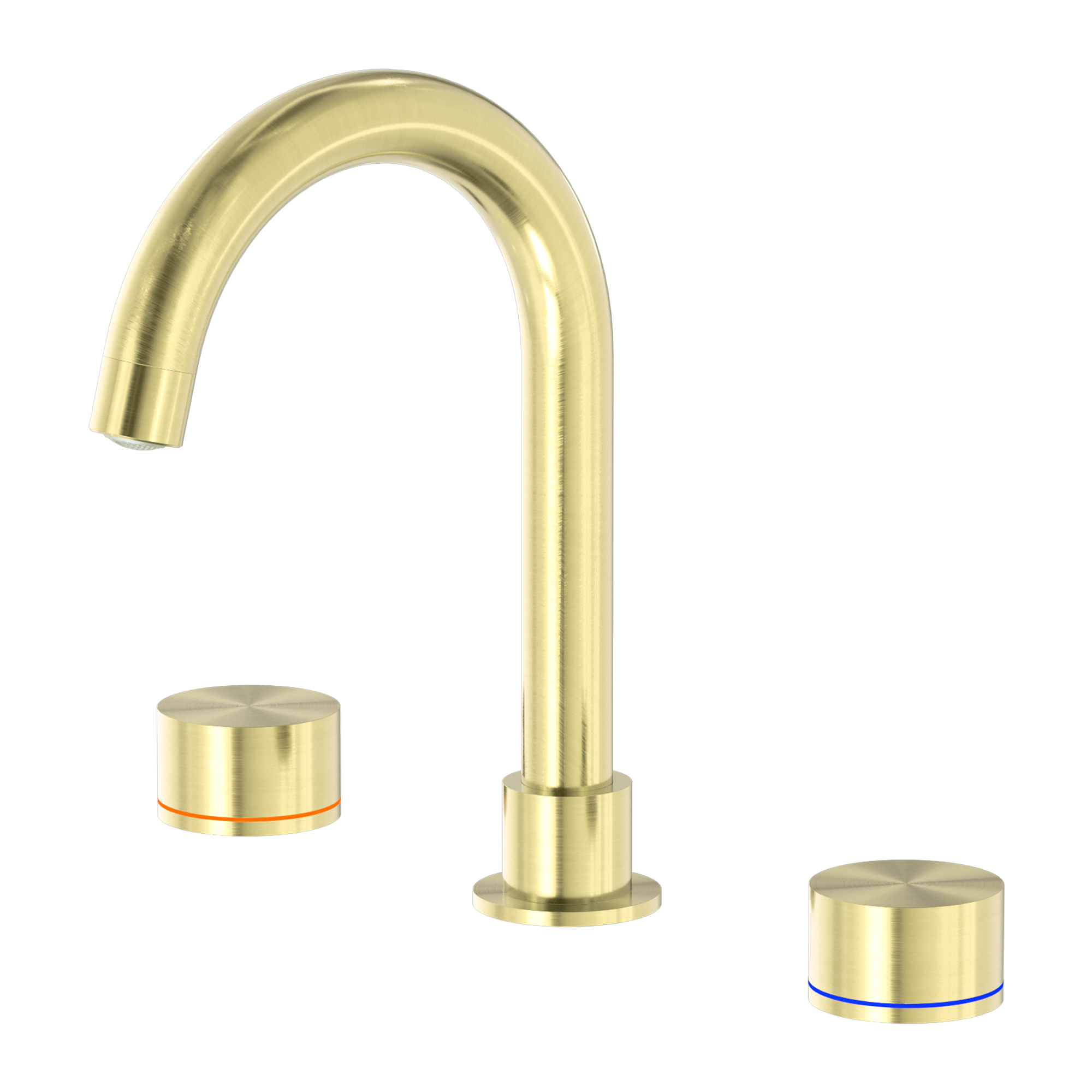 NERO KARA BASIN SET 230MM BRUSHED GOLD