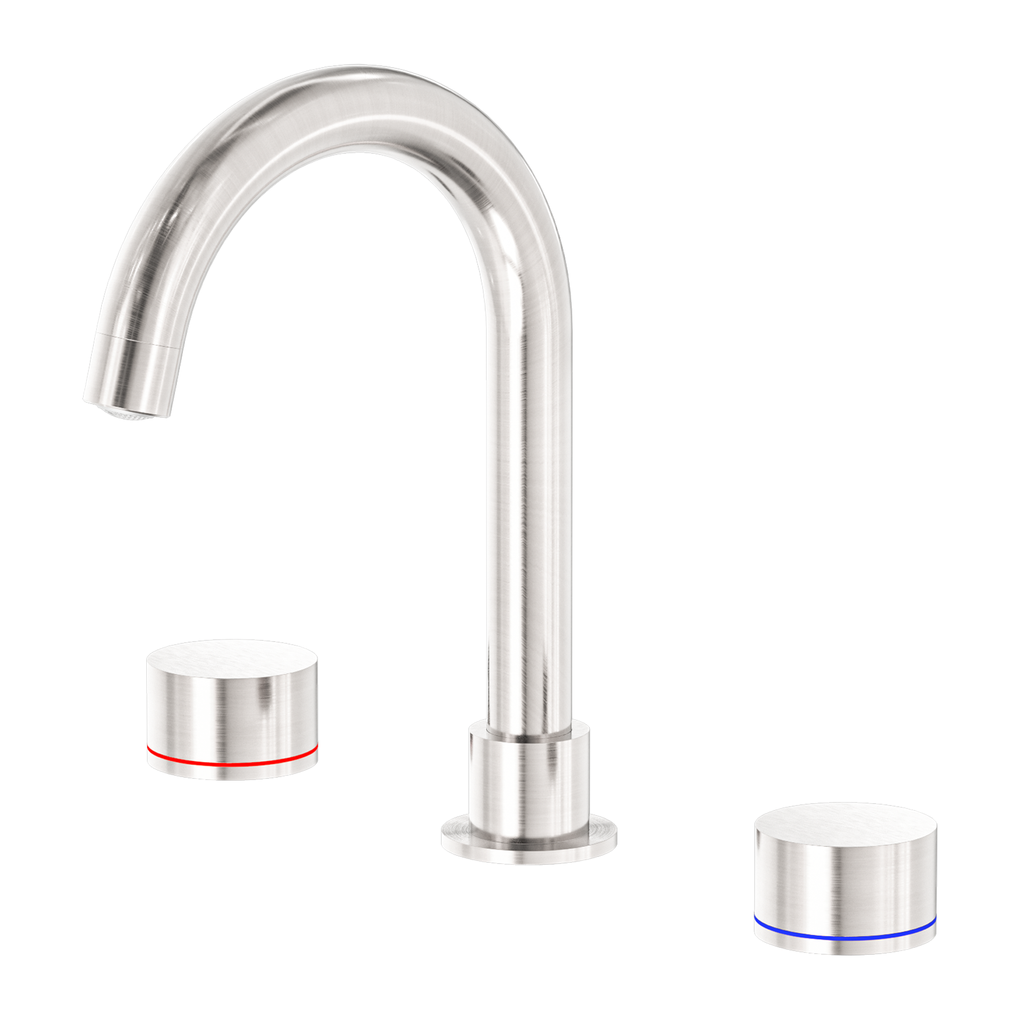 NERO KARA BASIN SET 230MM BRUSHED NICKEL