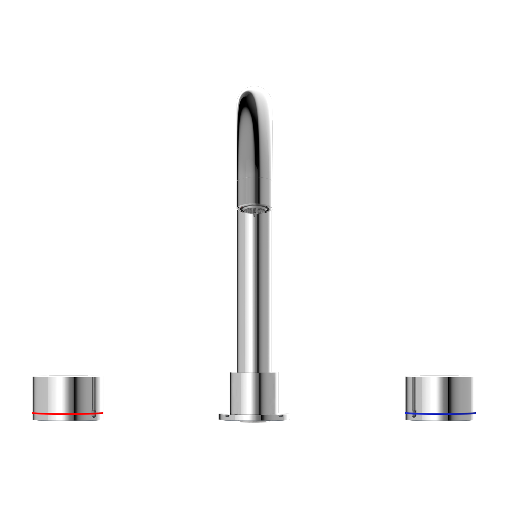 NERO KARA BASIN SET 230MM CHROME