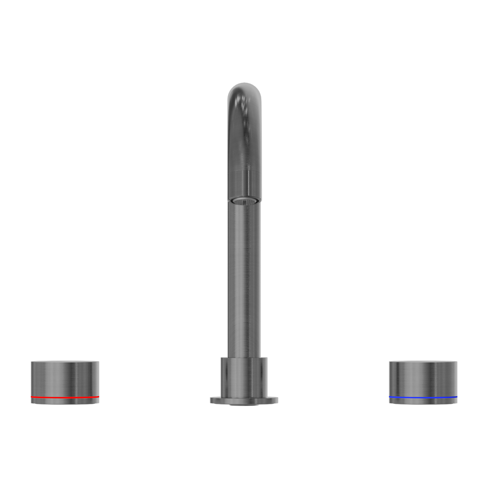 NERO KARA BASIN SET 230MM GUN METAL