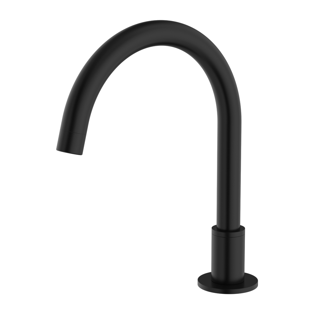 NERO KARA HOB MOUNT BATH SPOUT 279MM MATTE BLACK