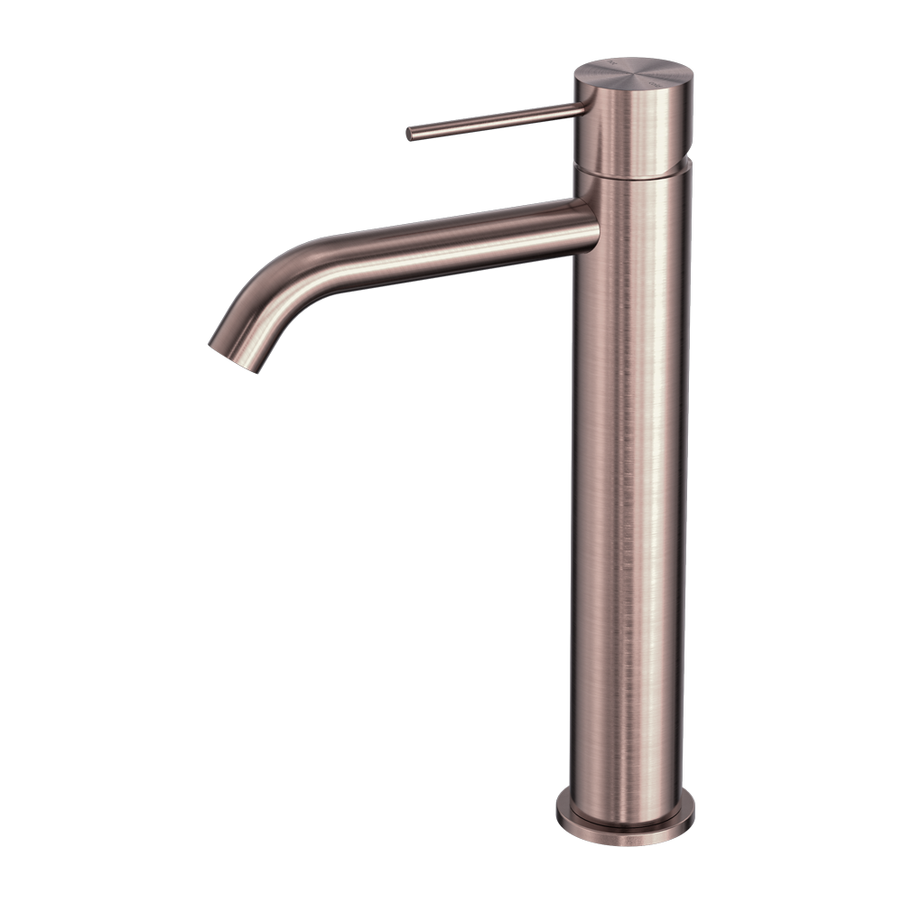 NERO MECCA TALL BASIN MIXER BRUSHED BRONZE