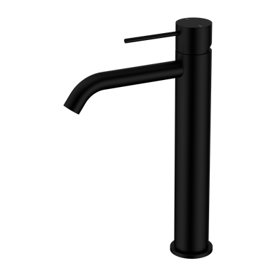NERO MECCA TALL BASIN MIXER MATTE BLACK