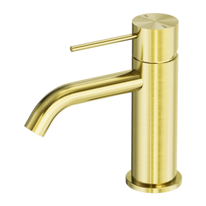 NERO MECCA BASIN MIXER BRUSHED GOLD