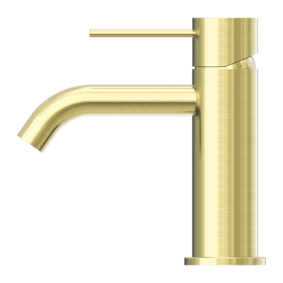 NERO MECCA BASIN MIXER BRUSHED GOLD
