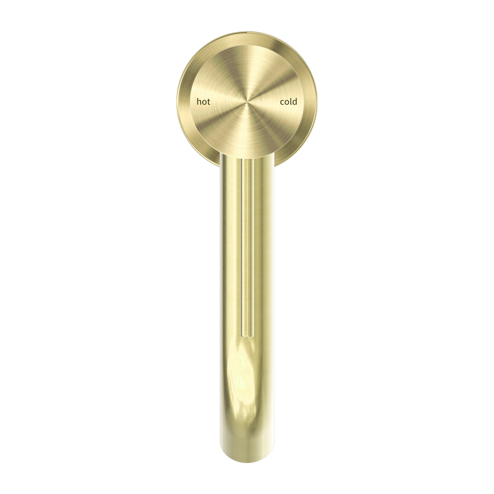 NERO MECCA BASIN MIXER BRUSHED GOLD