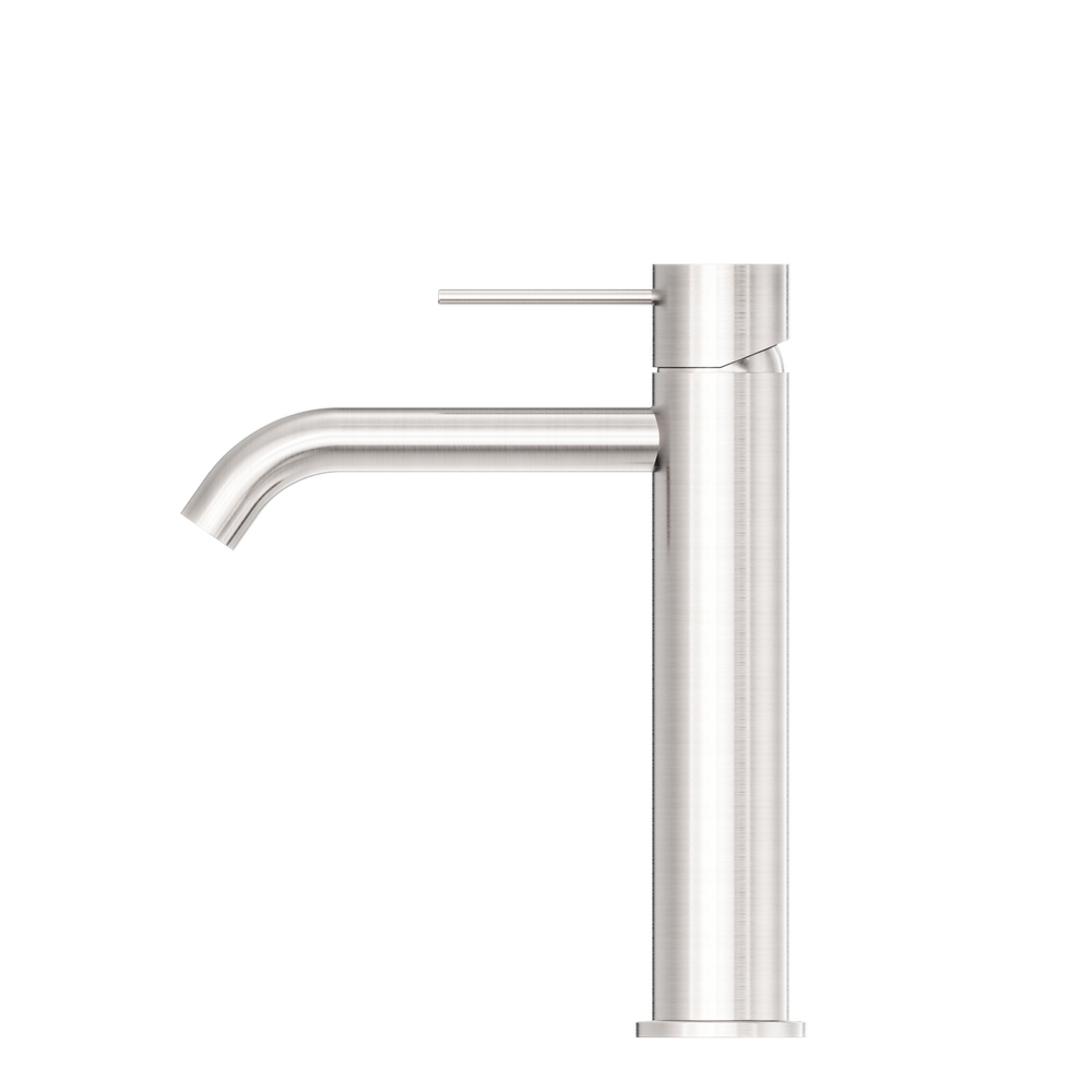 NERO MECCA MID TALL BASIN MIXER BRUSHED NICKEL