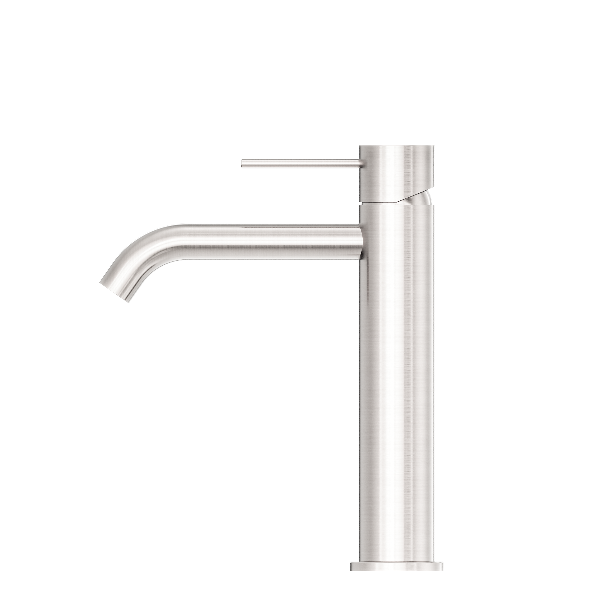 NERO MECCA MID TALL BASIN MIXER BRUSHED NICKEL