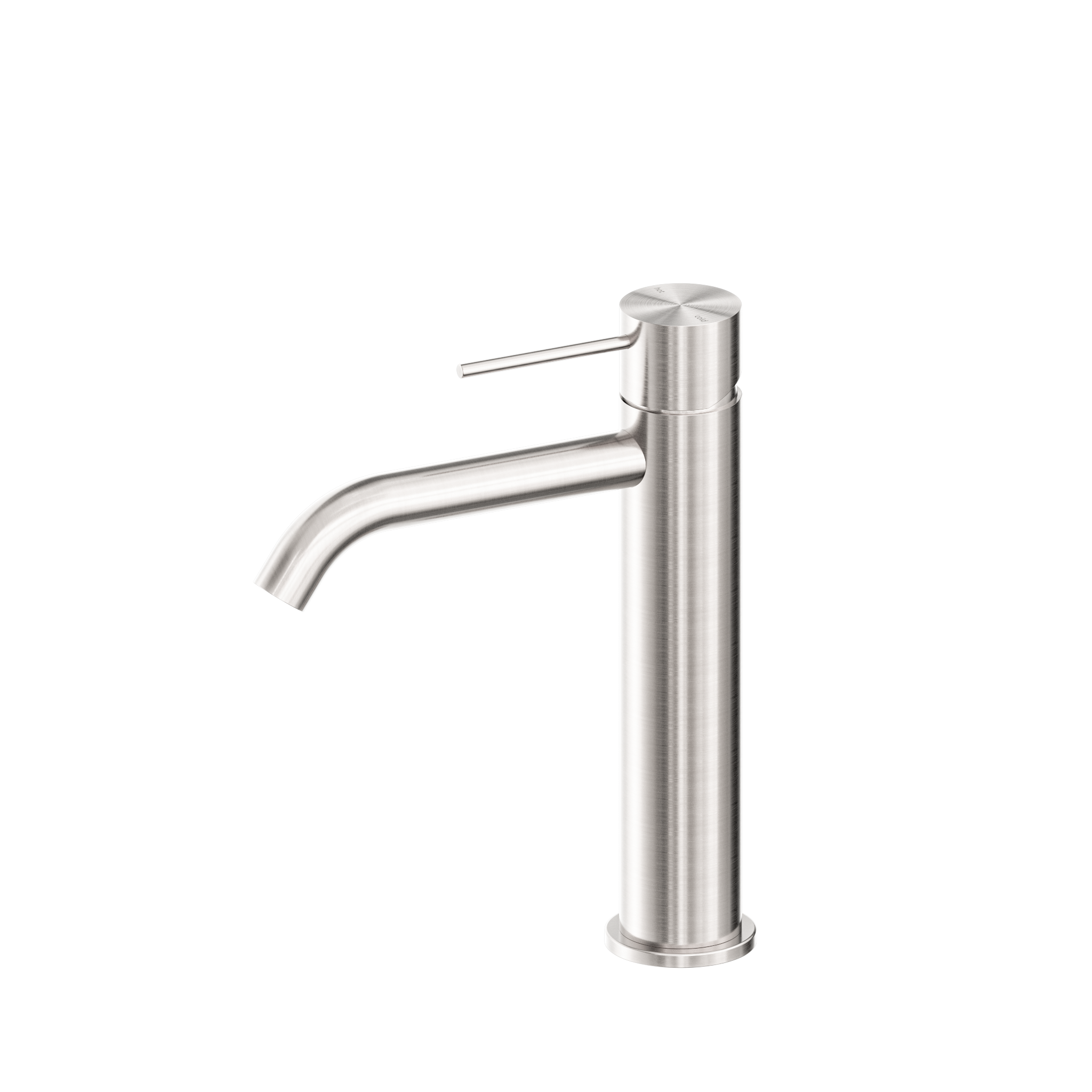 NERO MECCA MID TALL BASIN MIXER BRUSHED NICKEL