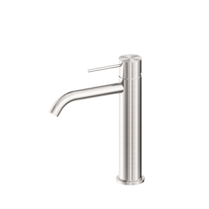 NERO MECCA MID TALL BASIN MIXER BRUSHED NICKEL