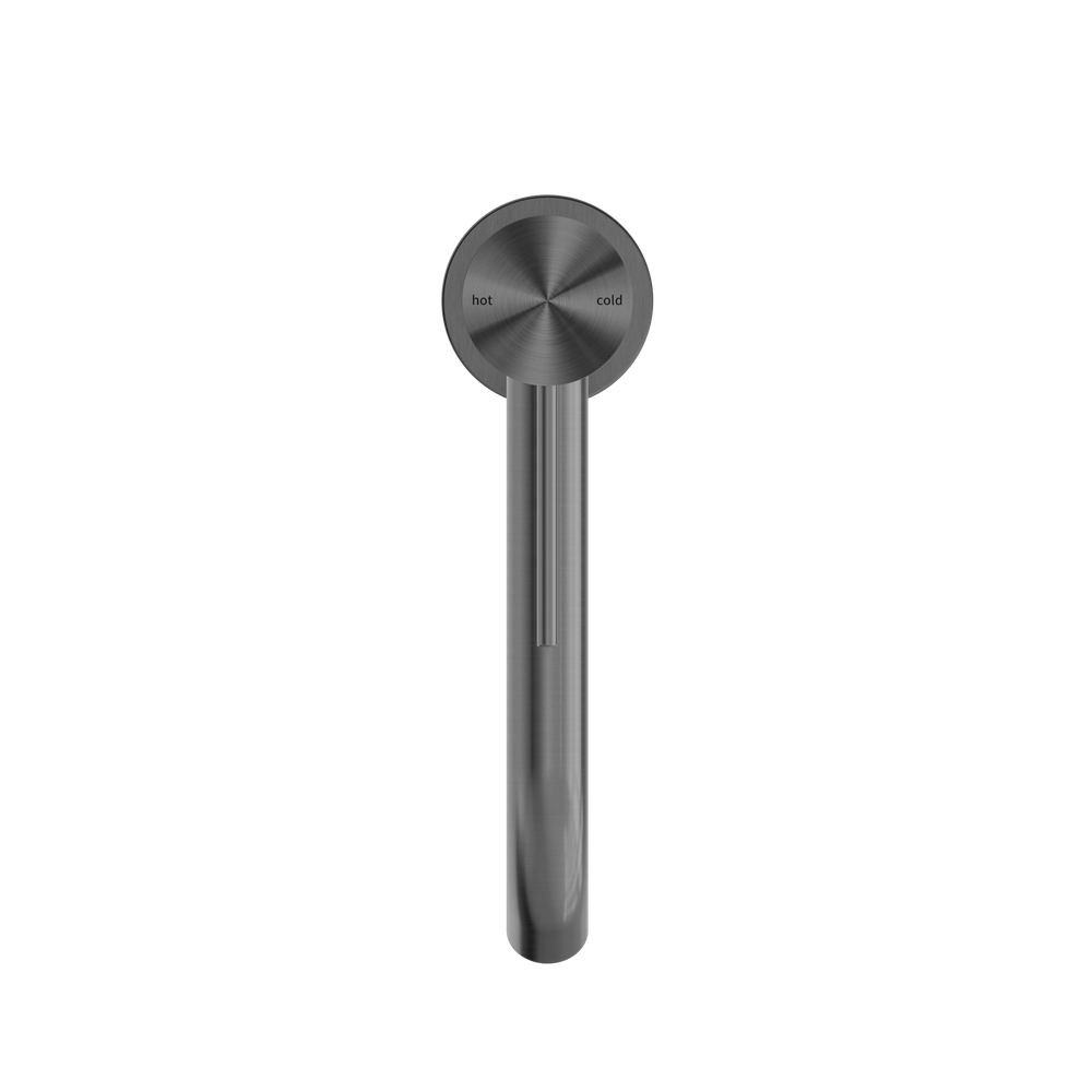 NERO MECCA MID TALL BASIN MIXER GUN METAL