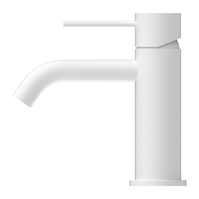NERO MECCA BASIN MIXER MATTE WHITE