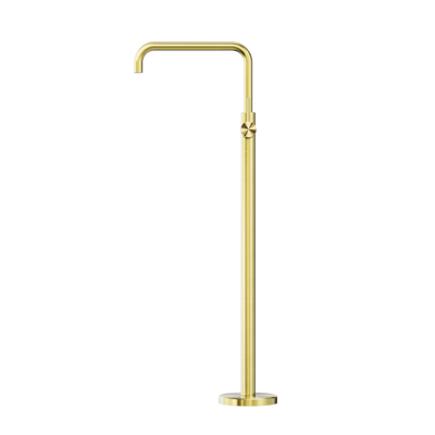 NERO MECCA FREESTANDING BATH MIXER BRUSHED GOLD