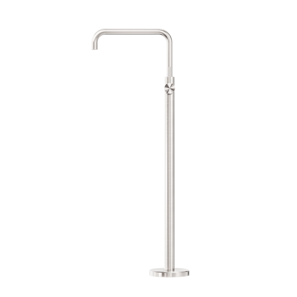 NERO MECCA FREESTANDING BATH MIXER BRUSHED NICKEL