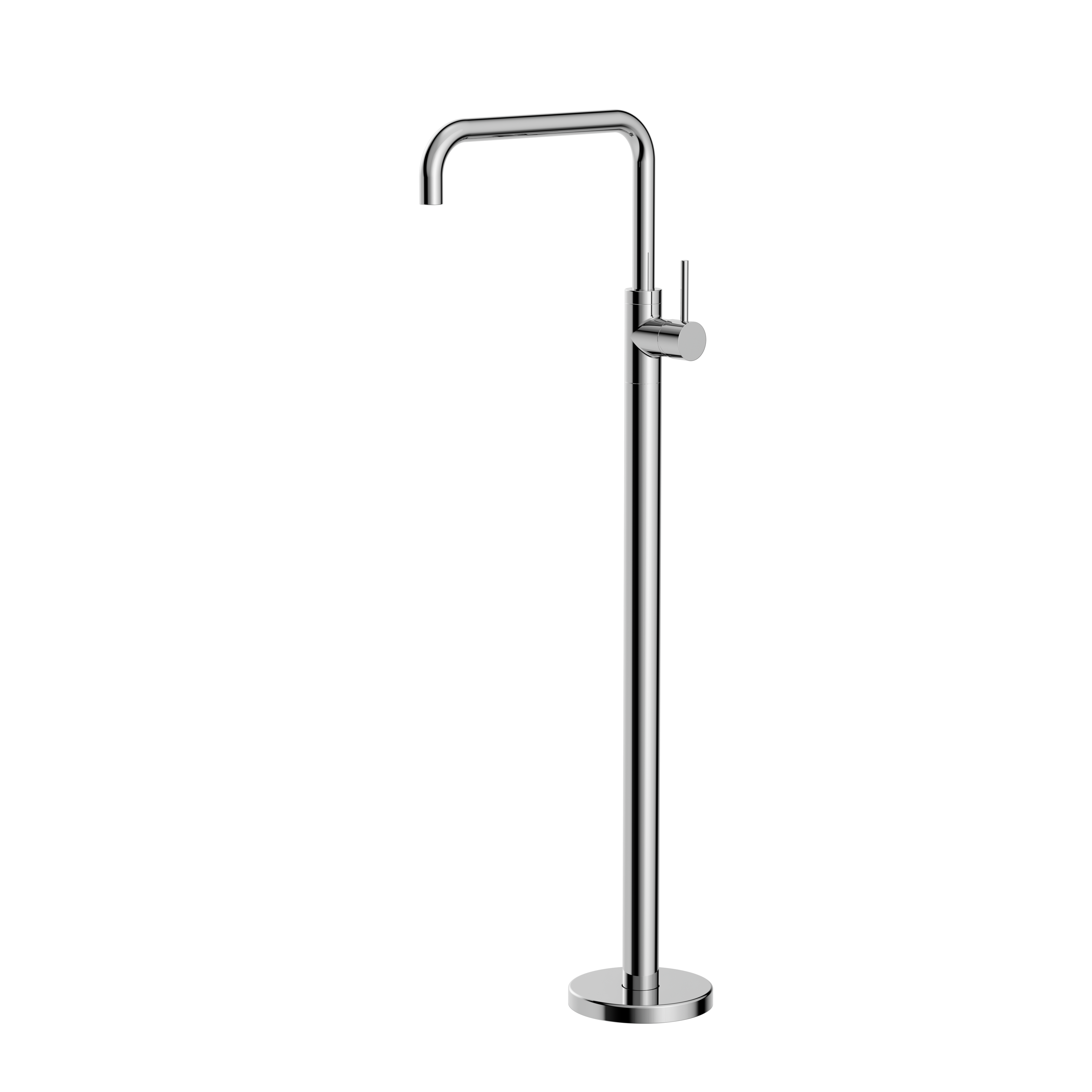 NERO MECCA FREESTANDING BATH MIXER CHROME