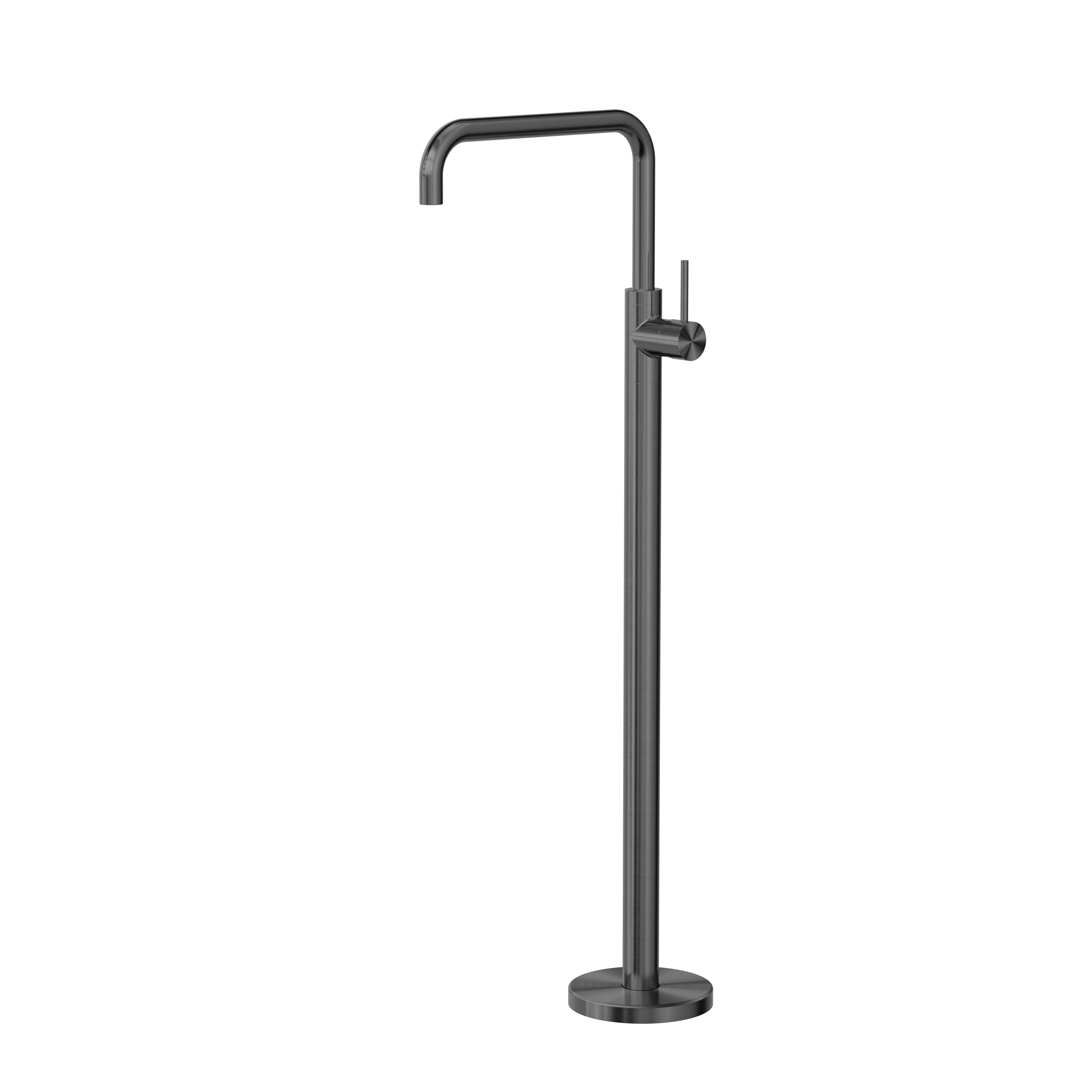 NERO MECCA FREESTANDING BATH MIXER GUN METAL