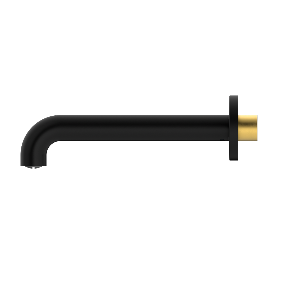 NERO MECCA BASIN/ BATH SPOUT MATTE BLACK (AVAILABLE IN 120MM, 160MM, 185MM, 230MM AND 260MM)