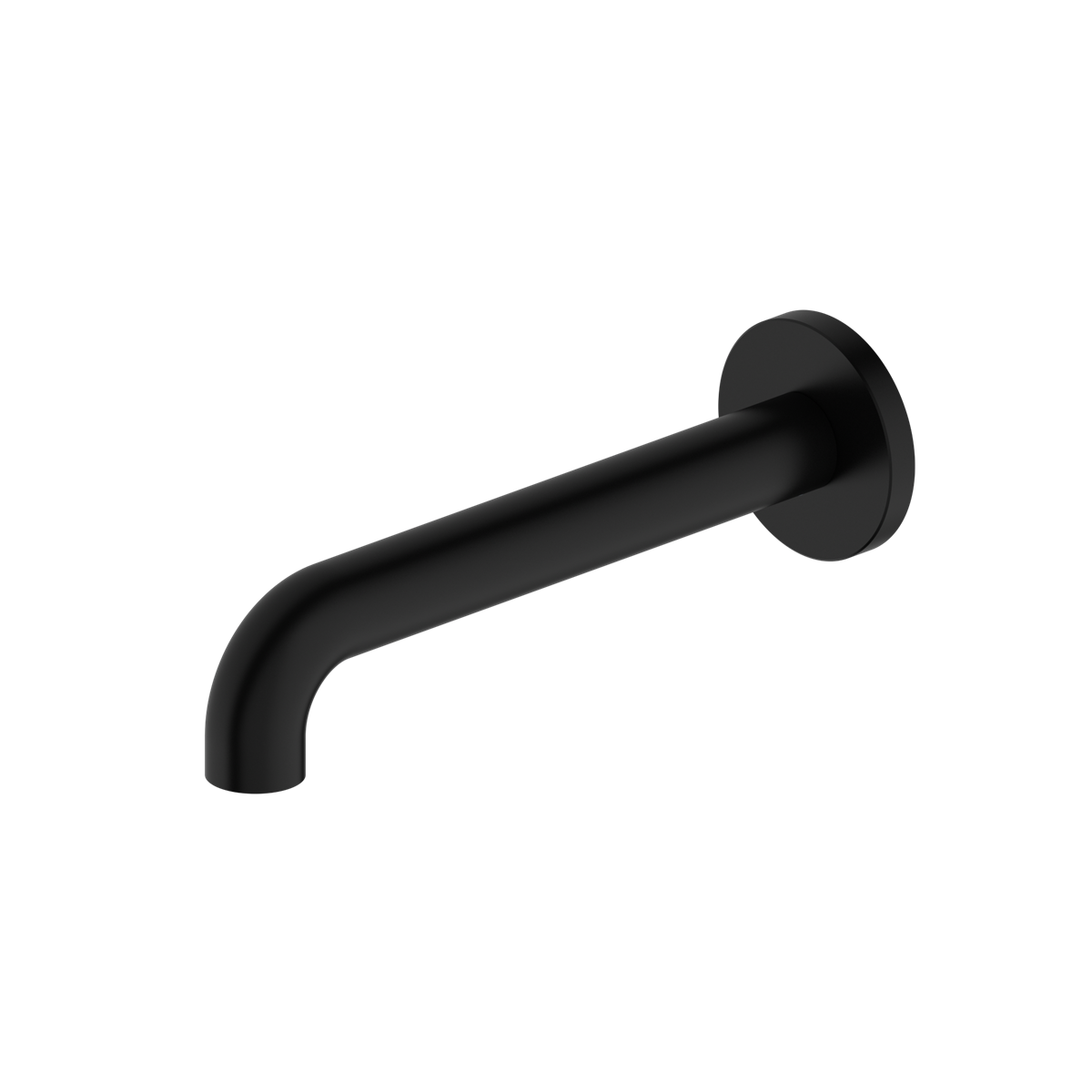 NERO MECCA BASIN/ BATH SPOUT MATTE BLACK (AVAILABLE IN 120MM, 160MM, 185MM, 230MM AND 260MM)