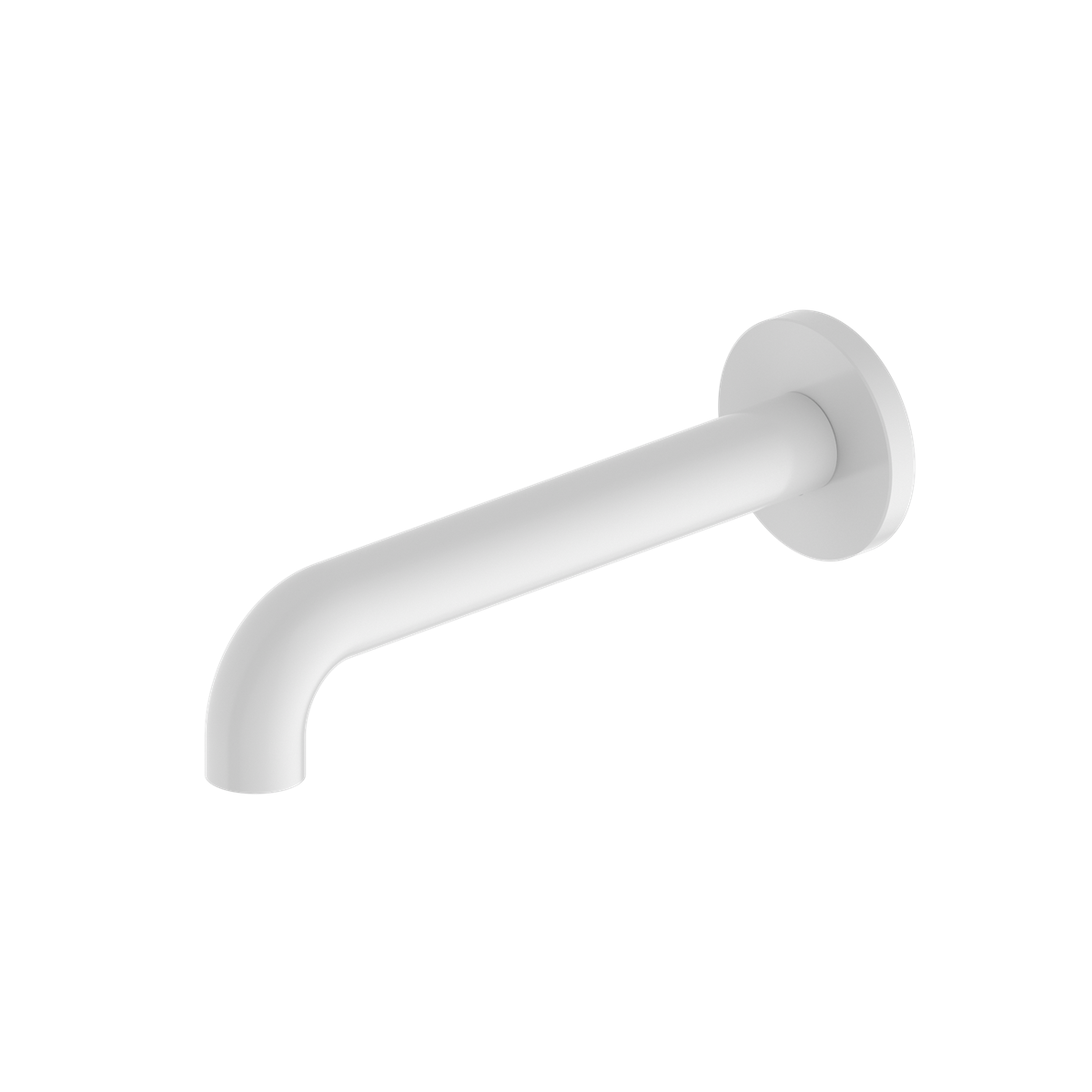 NERO MECCA BASIN/ BATH SPOUT MATTE WHITE (AVAILABLE IN 120MM, 160MM, 185MM, 230MM AND 260MM)