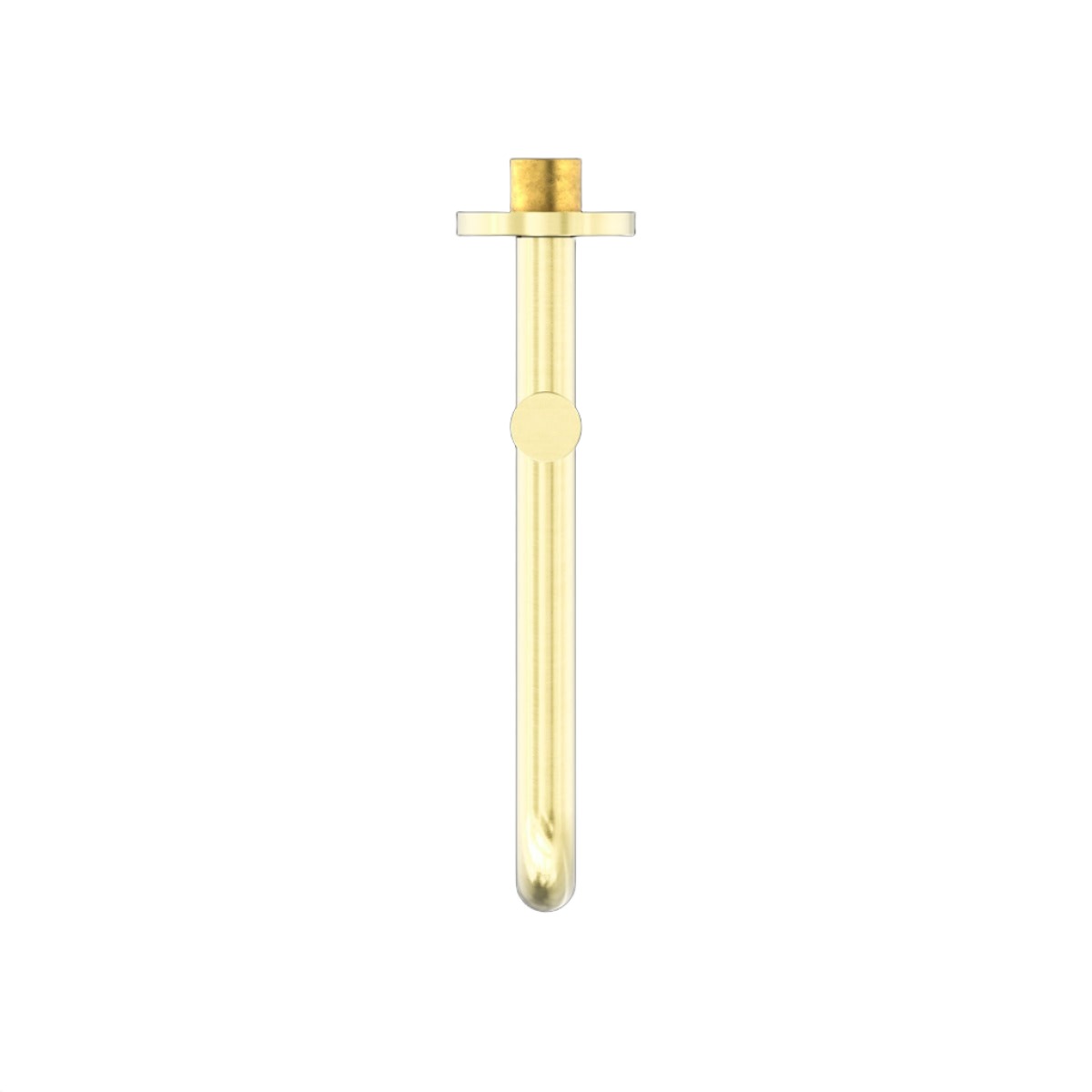 NERO MECCA WALL MOUNTED SWIVEL BASIN/ BATH SPOUT BRUSHED GOLD