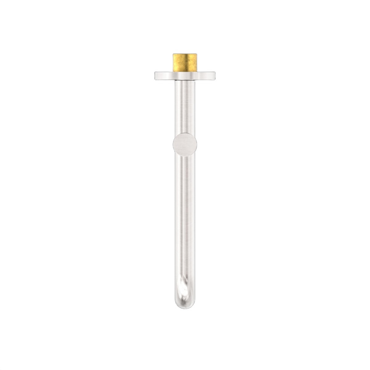 NERO MECCA WALL MOUNTED SWIVEL BASIN / BATH SPOUT BRUSHED NICKEL