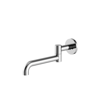 NERO MECCA WALL MOUNTED SWIVEL BASIN / BATH SPOUT CHROME