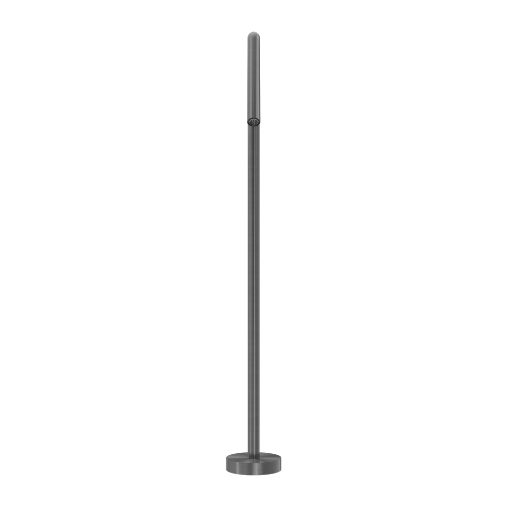 NERO MECCA FREESTANDING BATH SPOUT GUN METAL