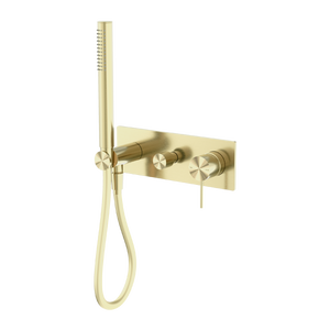 NERO MECCA SHOWER MIXER DIVERTER SYSTEM BRUSHED GOLD