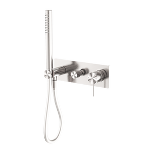 NERO MECCA SHOWER MIXER DIVERTER SYSTEM BRUSHED NICKEL