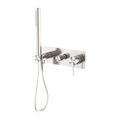 NERO MECCA SHOWER MIXER DIVERTER SYSTEM BRUSHED NICKEL